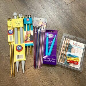 Knitting needle set